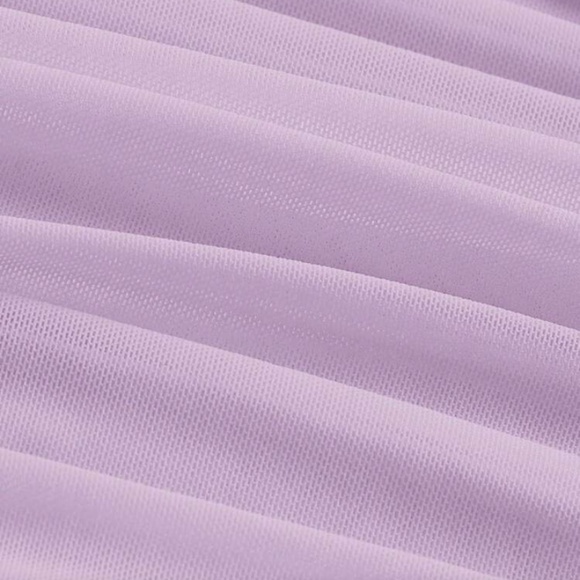 SHEIN MOD Solid Ruched Bodycon Dress - Picture 3 of 4